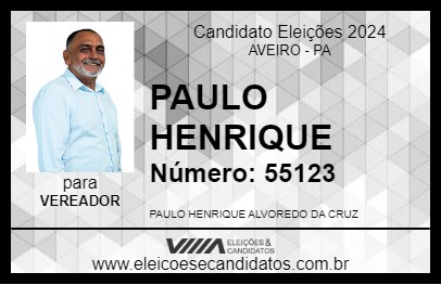 Candidato PAULO HENRIQUE 2024 - AVEIRO - Eleições