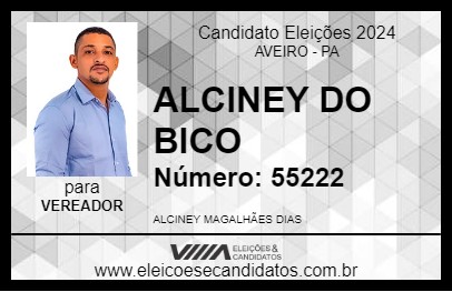 Candidato ALCINEY DO BICO 2024 - AVEIRO - Eleições