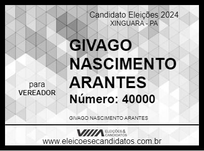 Candidato DR. GIVAGO 2024 - XINGUARA - Eleições