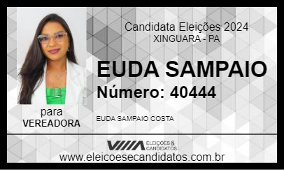 Candidato EUDA SAMPAIO 2024 - XINGUARA - Eleições