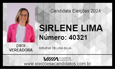 Candidato SIRLENE LIMA 2024 - XINGUARA - Eleições