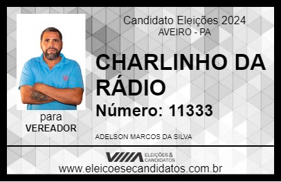 Candidato CHARLINHO DA RÁDIO 2024 - AVEIRO - Eleições