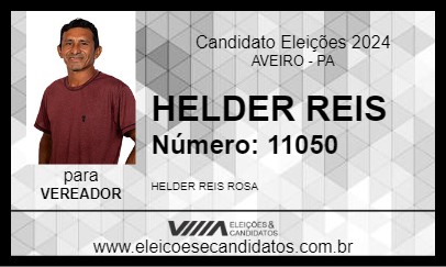 Candidato HELDER REIS 2024 - AVEIRO - Eleições