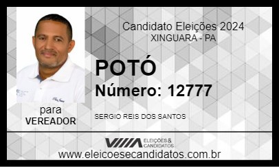 Candidato POTÓ 2024 - XINGUARA - Eleições