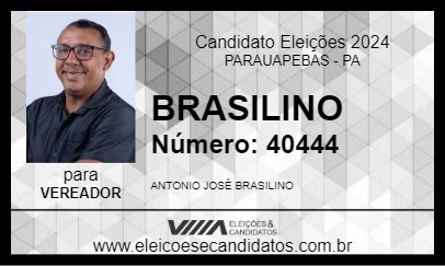 Candidato BRASILINO 2024 - PARAUAPEBAS - Eleições