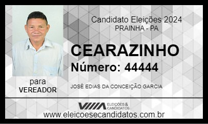 Candidato CEARAZINHO 2024 - PRAINHA - Eleições