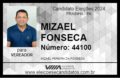 Candidato MIZAEL FONSECA 2024 - PRAINHA - Eleições