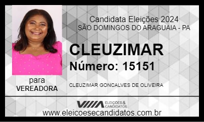 Candidato CLEUZIMAR 2024 - SÃO DOMINGOS DO ARAGUAIA - Eleições