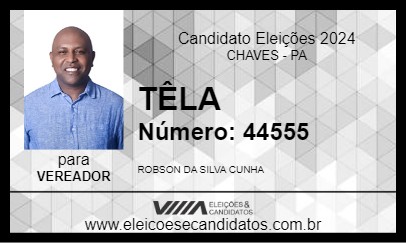 Candidato TÊLA 2024 - CHAVES - Eleições