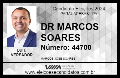 Candidato DR MARCOS SOARES 2024 - PARAUAPEBAS - Eleições