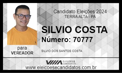 Candidato SILVIO COSTA 2024 - TERRA ALTA - Eleições