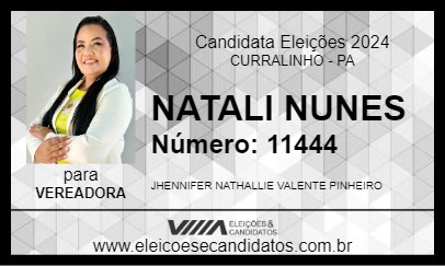 Candidato NATALI NUNES 2024 - CURRALINHO - Eleições