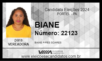 Candidato BIANE 2024 - PORTEL - Eleições