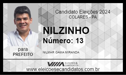 Candidato NILZINHO 2024 - COLARES - Eleições