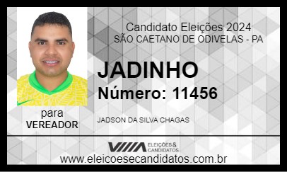 Candidato JADINHO 2024 - SÃO CAETANO DE ODIVELAS - Eleições