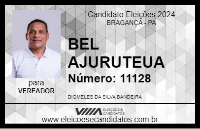 Candidato BEL AJURUTEUA 2024 - BRAGANÇA - Eleições