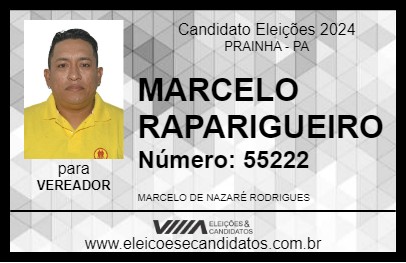 Candidato MARCELO CANTOR 2024 - PRAINHA - Eleições