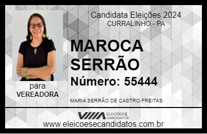 Candidato MAROCA SERRÃO 2024 - CURRALINHO - Eleições