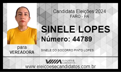 Candidato SINELE LOPES  2024 - FARO - Eleições