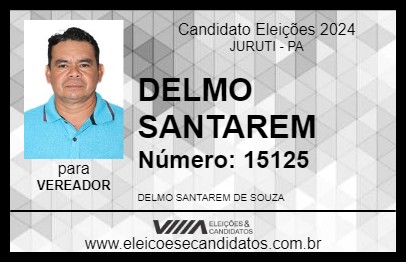 Candidato DELMO SANTAREM 2024 - JURUTI - Eleições