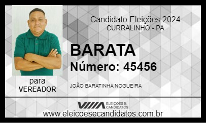 Candidato BARATA 2024 - CURRALINHO - Eleições