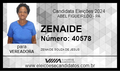 Candidato ZENAIDE 2024 - ABEL FIGUEIREDO - Eleições