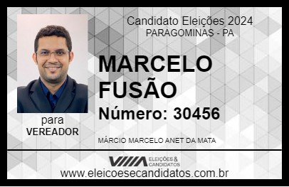 Candidato MARCELO FUSÃO 2024 - PARAGOMINAS - Eleições