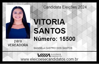 Candidato VITORIA SANTOS 2024 - FARO - Eleições