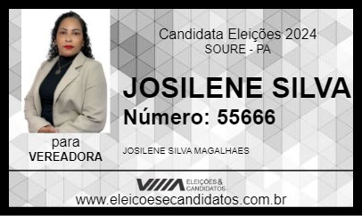 Candidato JOSILENE SILVA 2024 - SOURE - Eleições