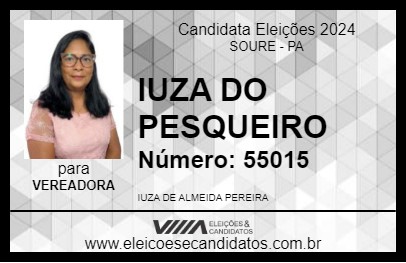 Candidato IUZA DO PESQUEIRO 2024 - SOURE - Eleições