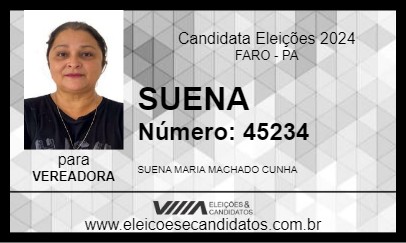 Candidato SUENA 2024 - FARO - Eleições