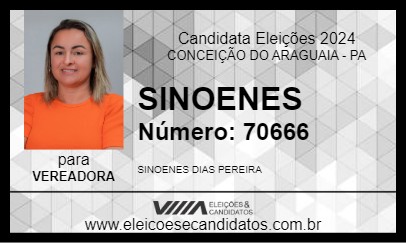 Candidato SINOENES 2024 - CONCEIÇÃO DO ARAGUAIA - Eleições