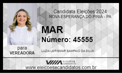 Candidato MAR 2024 - NOVA ESPERANÇA DO PIRIÁ - Eleições