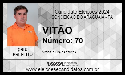 Candidato VITÃO 2024 - CONCEIÇÃO DO ARAGUAIA - Eleições