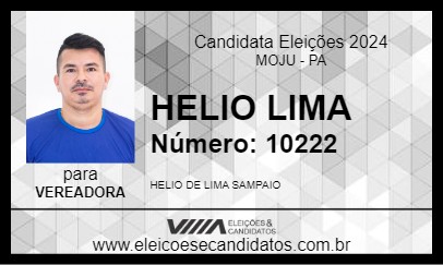 Candidato HELIO LIMA 2024 - MOJU - Eleições