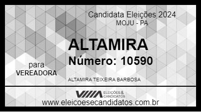 Candidato ALTAMIRA 2024 - MOJU - Eleições