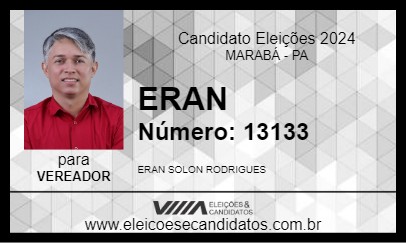 Candidato ERAN 2024 - MARABÁ - Eleições