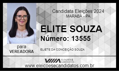 Candidato ELIETE SOUZA 2024 - MARABÁ - Eleições