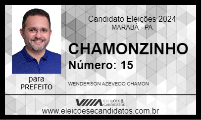 Candidato CHAMONZINHO 2024 - MARABÁ - Eleições