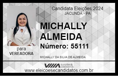 Candidato MICHALLY ALMEIDA 2024 - JACUNDÁ - Eleições