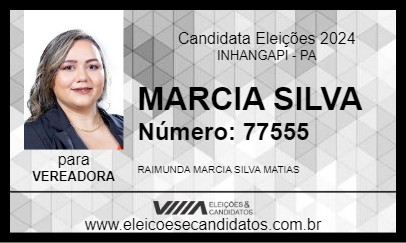 Candidato MARCIA SILVA 2024 - INHANGAPI - Eleições