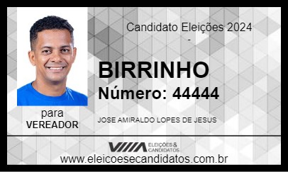 Candidato BIRRINHO 2024 - INHANGAPI - Eleições