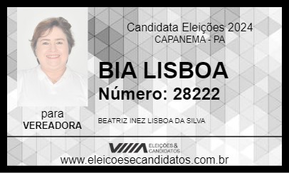 Candidato BIA LISBOA 2024 - CAPANEMA - Eleições