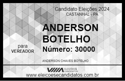 Candidato ANDERSON BOTELHO 2024 - CASTANHAL - Eleições