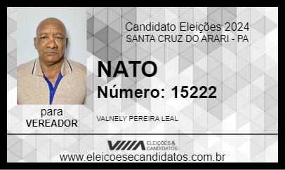 Candidato NATO 2024 - SANTA CRUZ DO ARARI - Eleições