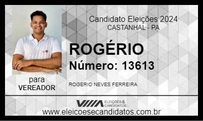 Candidato ROGÉRIO 2024 - CASTANHAL - Eleições