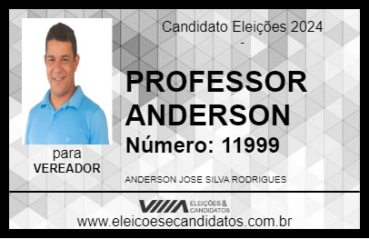 Candidato PROFESSOR ANDERSON 2024 - SÃO JOÃO DE PIRABAS - Eleições