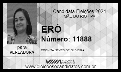 Candidato ERÓ 2024 - MÃE DO RIO - Eleições