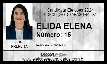 Candidato ELIDA ELENA 2024 - CONCEIÇÃO DO ARAGUAIA - Eleições