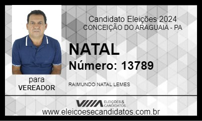 Candidato NATAL 2024 - CONCEIÇÃO DO ARAGUAIA - Eleições